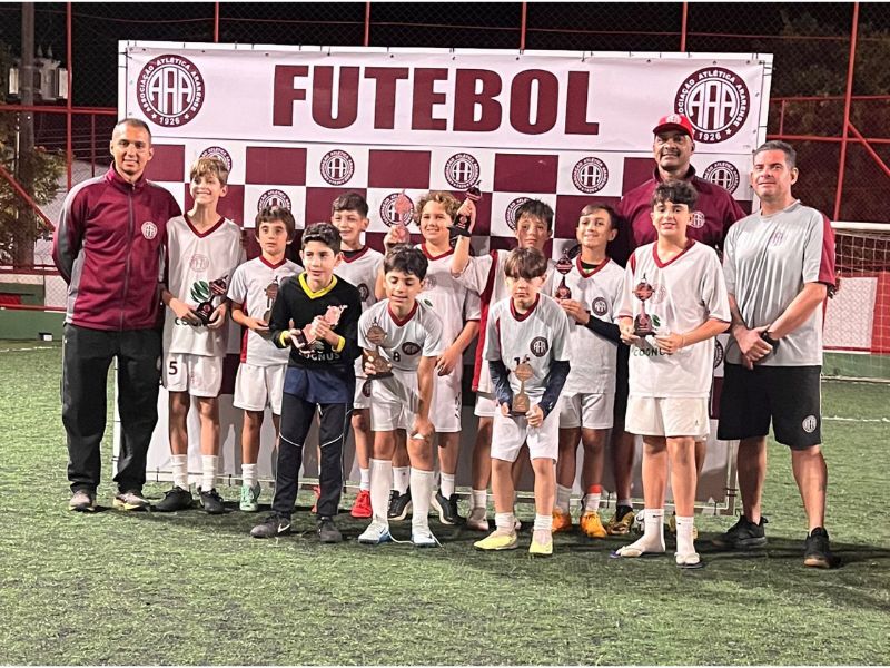 No dia 02/06/25 realizamos as finais do Campeonato interno “Libertadores da AAAmérica” com a categoria sub 12