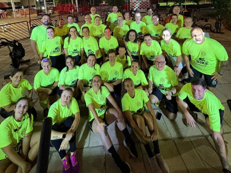 Sábado, dia 21 de junho de 2025, foi realizado o 5º Bike Sunset, com duração de 1hora e meia de treino