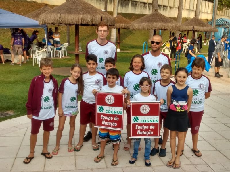 EQUIPE DE NATAÇÃO DA A. A. ARARENSE/ESCOLA COGNUS CONQUISTA 04 MEDALHAS EM TORNEIO REGIONAL DE PRÉ-MIRIM A PETIZ DA 2ª REGIÃO DA FAP