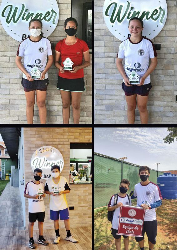 Torneio Aberto Infanto Juvenil Winner Academia de  Tênis