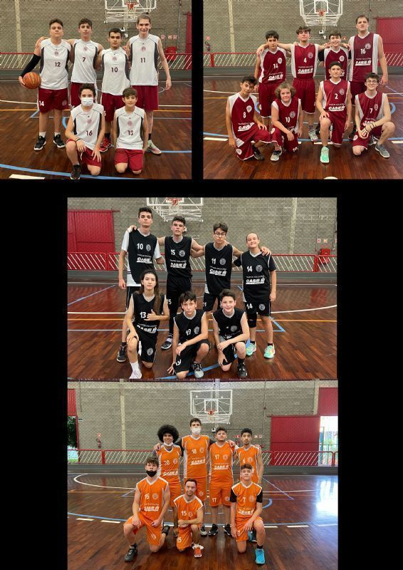 Primeira rodada do Campeonato Interno de Basquete