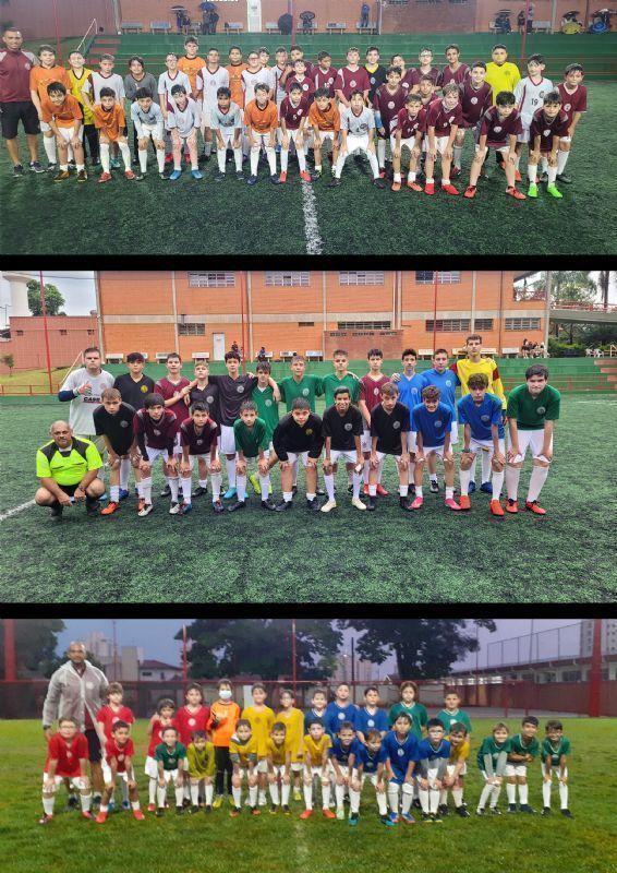 2° rodada dos Campeonatos internos infantis AAA