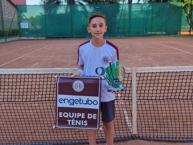 Equipe de Tênis AAA/Engetubo estiveram presentes no ECP OPEN DE TÊNIS