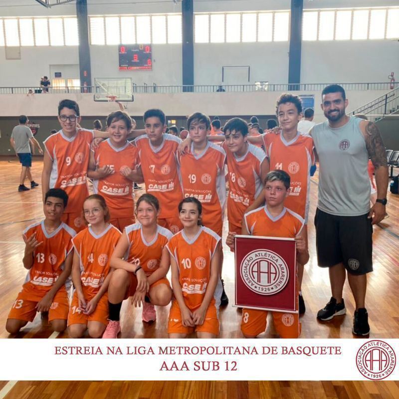 ESTREIA NA LIGA METROPOLITANA DE BASQUETE