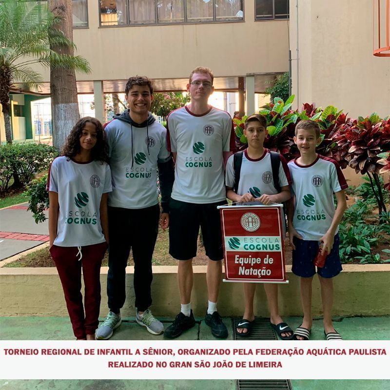 TORNEIO REGIONAL DE INFANTIL A SÊNIOR, ORGANIZADO PELA FEDERAÇÃO AQUÁTICA PAULISTA, REALIZADO NO GRAN SÃO JOÃO DE LIMEIRA