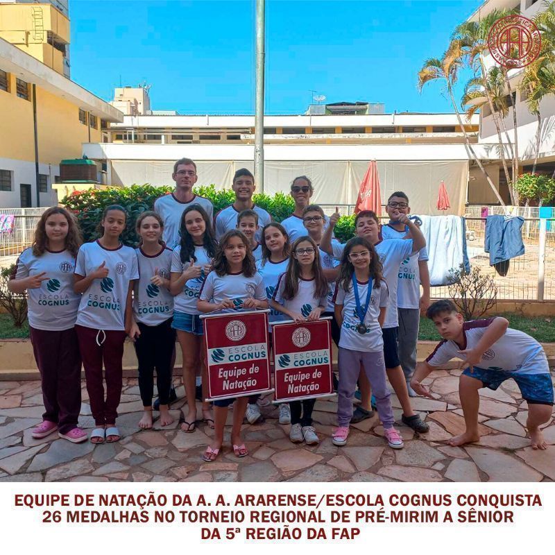 TORNEIO REGIONAL DE PRÉ-MIRIM A SÊNIOR ORGANIZADO PELA 5ª DELEGACIA DA FEDERAÇÃO AQUÁTICA PAULISTA