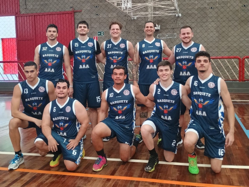 Basquete Adulto da AAA vence amistoso contra os Lendários de Rio Claro