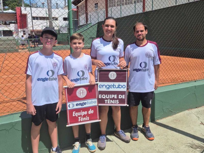 Tenistas da AAA/Engetubo participam do 5º AEM Open de Tênis em Mococa